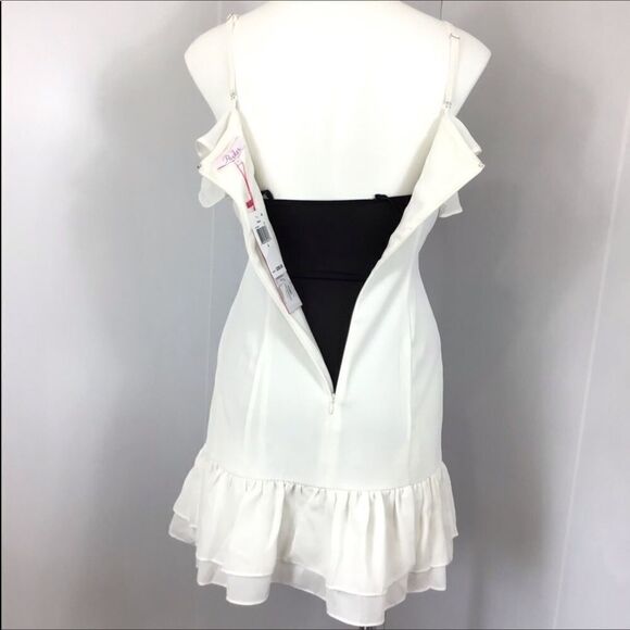 Parker White Zenna Sweetheart Neck Slip Mini Dress 
New With Tags 
Size 4 - Picture 5 of 10